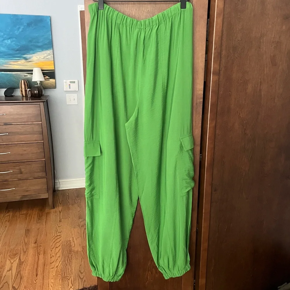 by Anthropologie Cargo Parachute Pants - Picture 3 of 11